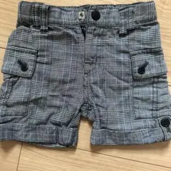 COMME CA ISM チェック柄 ボトムス 90