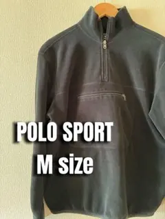 POLO SPORT ポロスポーツ フリースジャケット 黒　Mサイズ