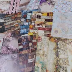 デザインペーパー★A4サイズ★50枚セット⑦★おすそ分け★まとめ売り★1枚ずつ★