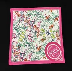 Vintage Power of Pink 花柄 バンダナ アメリカ雑貨 OLDのサムネイル