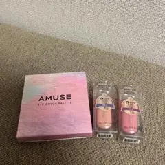 AMUSE アイシャドウ ➕リップティント2本