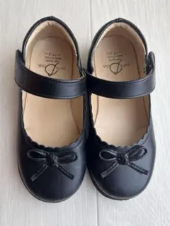 17cm ブラックリボン付き　フォーマルシューズ