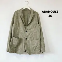 アバハウス ABAHOUSE ミリタリージャガードストレッチジャケット 46のサムネイル