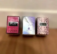 ランバン　ジミーチュウ　4.5ml香水3点