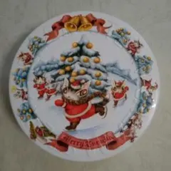 【空き缶】わちふぃーるど ダヤン スチームクリーム クリスマス限定缶