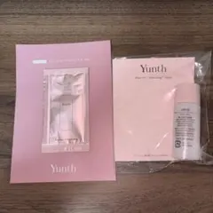 Yunth 化粧水　クレンジング　サンプル