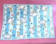 【美品】ディズニー　不思議の国のアリス ブランケット 毛布　70×100