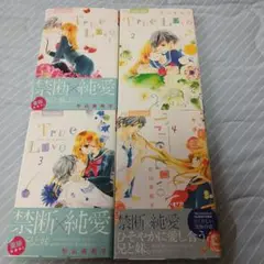 ❶True Love 1～4巻セット　杉山美和子