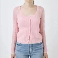 SHEER BORDERカーディガンのサムネイル