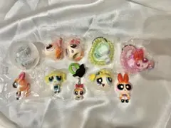 パワーパフガールズ グッズ まとめ売り めじるしアクセサリー フィギュア 他