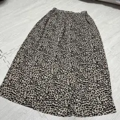 BROWNY レオパード柄 ロングスカート Fサイズのサムネイル