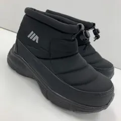 新品★レディース★Lサイズ★裏起毛ショートブーツ 黒 594N