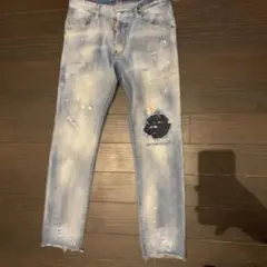 DSQUARED2 ダメージ加工 スキニーデニム 44