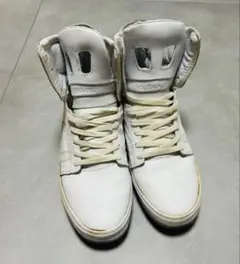 SUPRA スープラ MUSKA 002 ホワイト　28cm