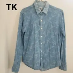 TK　メンズ　長袖シャツ　デニムシャツのサムネイル