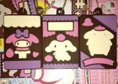 キャラパキ サンリオ ラバーマスコット 3個セット 未使用新品