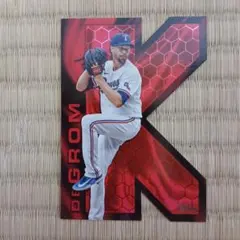 2025 Topps mlb JACOB DEGROM K-Zone KZ-22