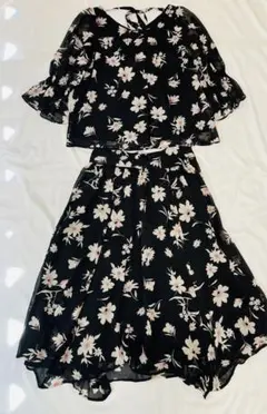 プロポーション セットアップ 花柄トップス スカート ワンピース