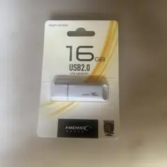 HIDISC 16GB USB2.0 メモリ