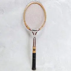ヴィンテージ Wilson Jimmy Connors 木製ラケット インテリアのサムネイル
