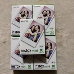 FUJIFILM instax mini インスタントフィルム 5パック　未開封