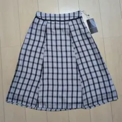 【新品・タグ付】Reflect リフレクト チェックフレアスカート Sサイズ