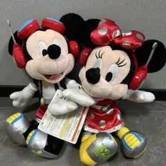 ミッキーマウス ミニーマウス ぬいぐるみ セット 32周年記念