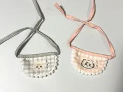 ちいかわベビー トレーディングミニよだれかけ ラッコ　シーサーセット