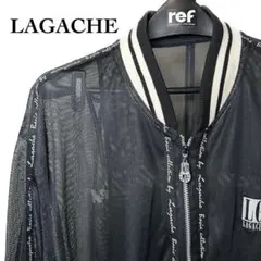 専用★希少✨メンズL　メッシュスタジャン　LAGACHE　ブルゾン　MA-1