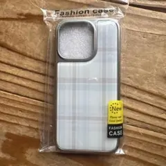 iPhone用ケース チェック柄 ソフトケース