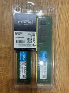 crucial DDR4 PC4-25600 32GB（16GB 2枚組）のサムネイル