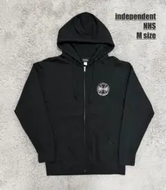 90s Independent NHSタグ　パーカー　アイアンクロス　ブラック 90s Independent NHS タグ パーカー アイアンクロス ブラック - メルカリ
