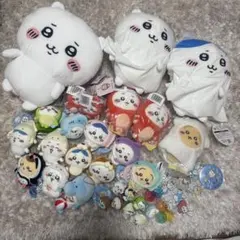 【値下げ中】ちいかわ　ぬいぐるみ20個、フィギュア、アクリルスタンド等詰め合わせ