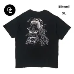 【美品】Biltwell ビルドウェル Go Ape Tシャツ ブラック XL