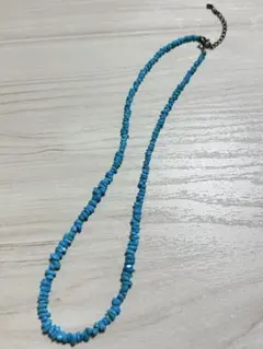 ターコイズ　ネックレス　silver刻印あり