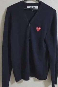 COMME des GARÇONS ネイビー カーディガン M