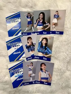 ベイスターズ　Sae　diana20th記念ブラインドフォト　7枚