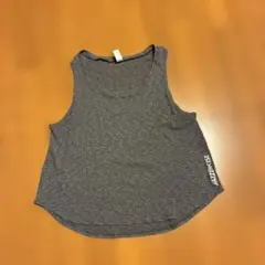 ジャザサイズ新品JAZZERCISE グレー タンクトップ　サイズM ジャザサイズ タンクトップ ダークグレー Mサイズ - メルカリ