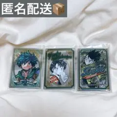 ヒロアカ 原画展 パブミラー風ステッカー 緑谷出久　デク