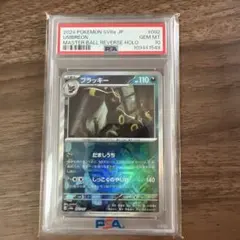 2024 ポケモン SV8b JP ブラッキー PSA 10 値下げ交渉可能！