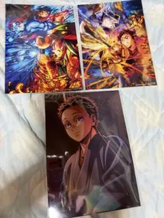 映画「鬼滅の刃」無限城編 初回来場者特典&入場者特典3枚セット【新品未開封】