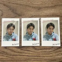 Aぇ! group チェキ風カード トレカ 特典 3セット