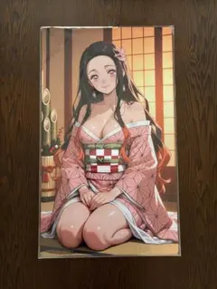 鬼滅の刃　　ねずこ　プレイマット　新品