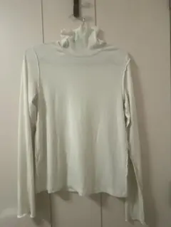 GU シアー ハイネック トップス