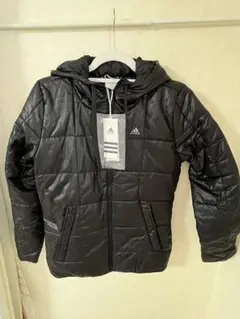 アディダス　adidas ブラック　フードブルゾン　Lサイズ