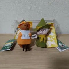 ムーミン スナフキン ぬいぐるみマスコット 2個セット