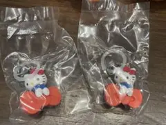 サンリオ　ハローキティ アメリカンデザイン めじるしアクセサリーリボン2つセット