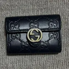 サ*カ様 GUCCI グッチ　キーケース　６連　インターロッキング　グッチシマ