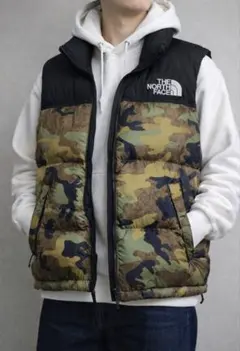 THE NORTH FACE ノースフェイス 迷彩 ベスト Mサイズ