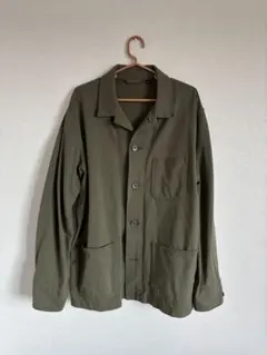 あ*き様 UNIQLOオリーブ色 XLサイズ ボタン付きジャケット